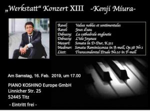 2019 Kenji Miura Konzert 1